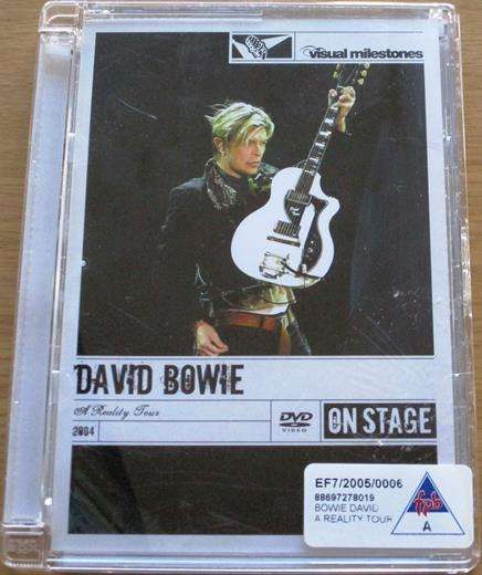 DAVID BOWIE A Reality Tour DVD