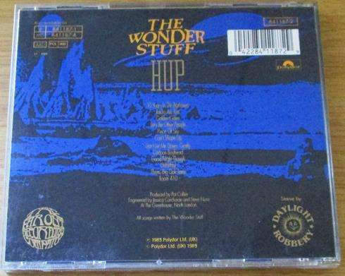 THE WONDERSTUFF Hup CD [Shelf Z Box 5]