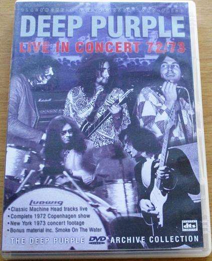 DEEP PURPLE Live in Concert 72/73 DVD