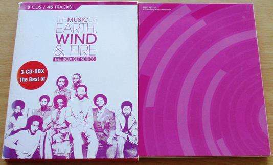 EARTH WIND & FIRE The Music of The Box Set Series 3xCD [DVD SHELF]