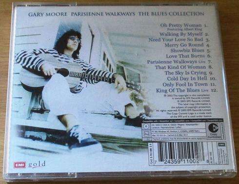 GARY MOORE Parisienne Walkways the Blues Collection [Shelf Z Box 4]