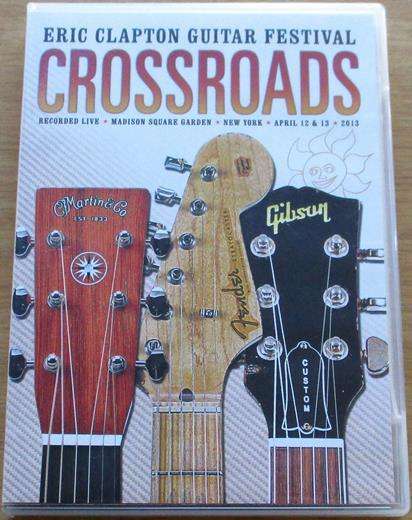 ERIC CLAPTON Crossroads Live April 12 + 13 2013 DVD