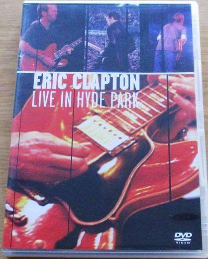 ERIC CLAPTON Live at Hyde Park DVD