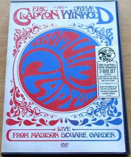 ERIC CLAPTON + STEVE WINWOOD Live at Madison Square Garden 2xDVD