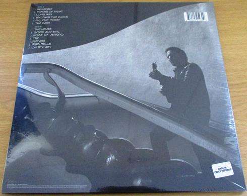 EDDIE VEDDER Earthling Blue/Black Translucent Marble LP VINYL Record [Pearl Jam]