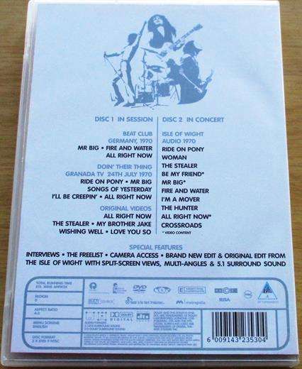 FREE Forever Free 2xDVD