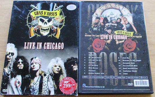 GUNS N ROSES Live in Chicago DVD