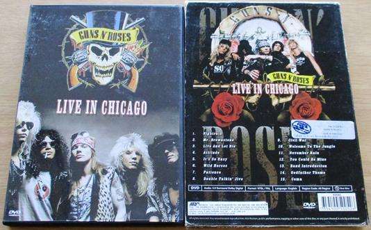 GUNS N ROSES Live in Chicago DVD