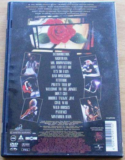 GUNS N ROSES Use Your Illusion I DVD