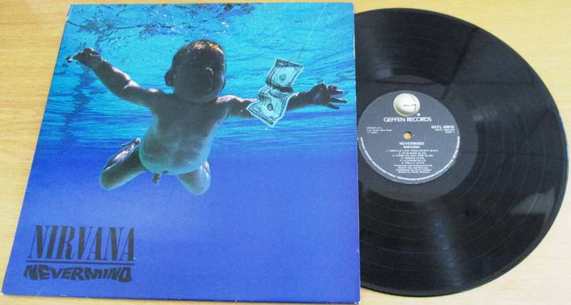 NIRVANA Nevermind Original South African 1991 LP VINYL Record