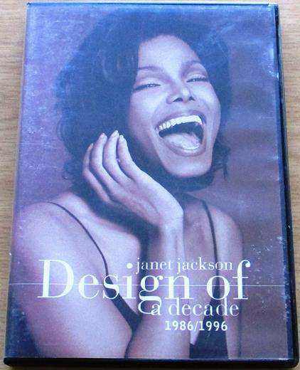 JANET JACKSON Design of a Decade 1986-1996 DVD