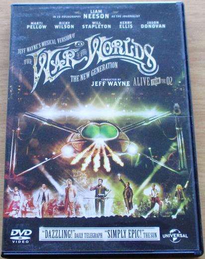 THE WAR OF THE WORLDS Live on Stage 2xDVD