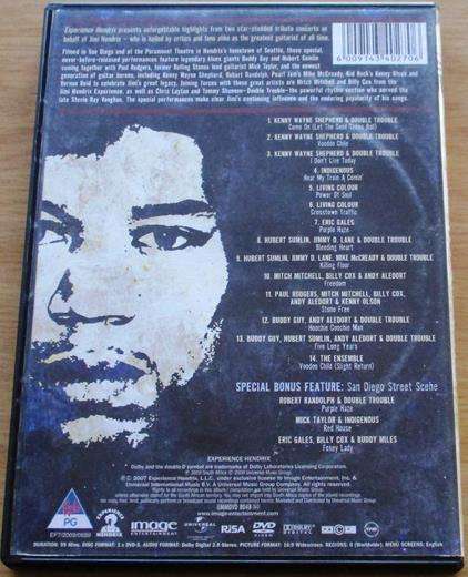 EXPERIENCE HENDRIX DVD