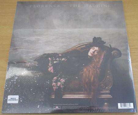 FLORENCE + THE MACHINE Dance Fever Alternate Cover BLACK 2XLP [1 side etched] VINYL RECORD