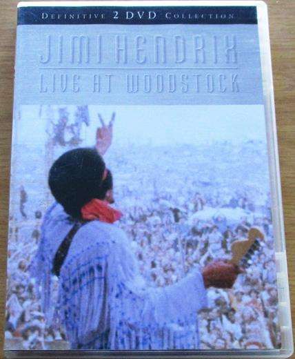 JIMI HENDRIX Live at Woodstock 2xDVD