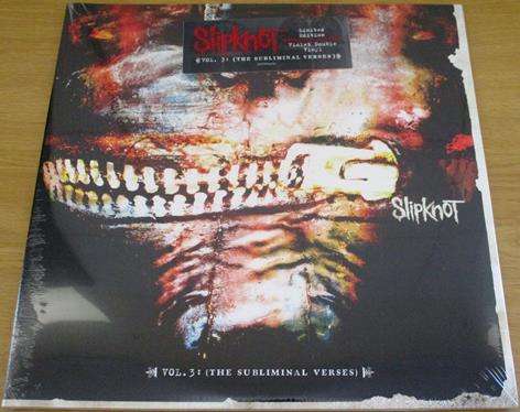 SLIPKNOT Vol. 3: (The Subliminal Verses) Ltd Edition VIOLET COLOURED LP VINYL RECORD