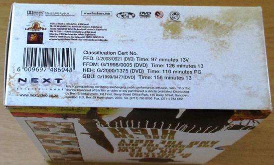 SERGIO LEONE ANTHOLOGY 4 x Western Films Clint Eastwood 4xDVD [BBOX 10]