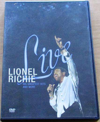 LIONEL RICHIE Live and Greatest Hits and More DVD
