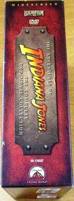 The Adventures of INDIANA JONES The Complete DVD Movie Collection 3 Films+Bonus Disc [BB TOP SHELF]