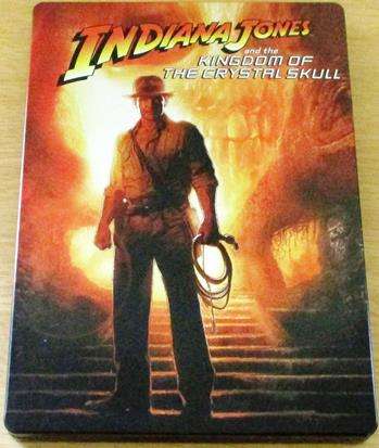 INDIANA JONES and the Kingdom of the Crystal Skull STEELBOOK [BB TOP SHELF]