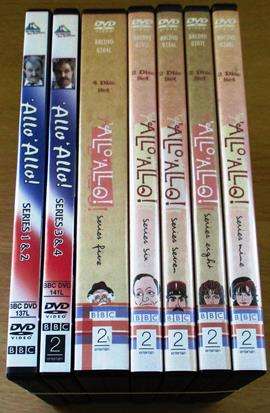 Allo Allo Series 1 to 9 Complete Collection DVD [BB TOP SHELF]