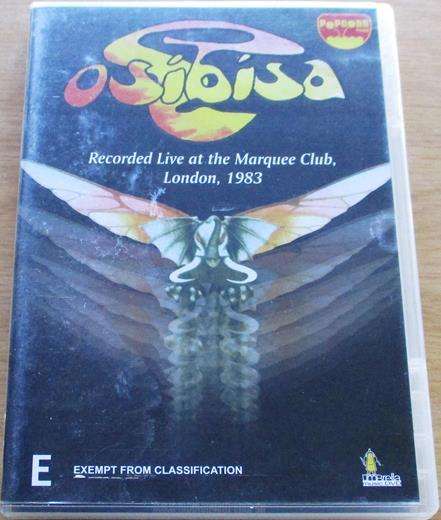 OSIBISA Recorded Live at the Marquee Club London 1983 DVD