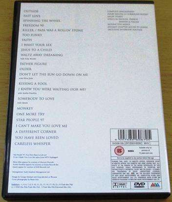 GEORGE MICHAEL Ladies & Gentlemen The Best of George Michael DVD