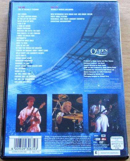QUEEN Live at Wembley Stadium 2xDVD