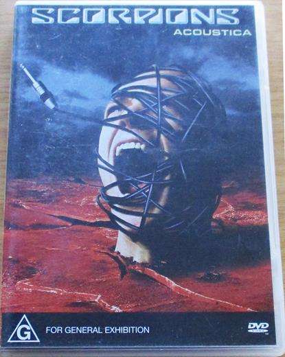 SCORPIONS Acoustica DVD