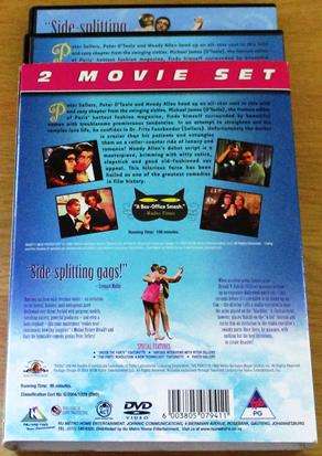 WHAT'S THE PUSSYCAT? / Peter Sellers THE PARTY 2 Movie Set 2xDVD [BBOX 10]