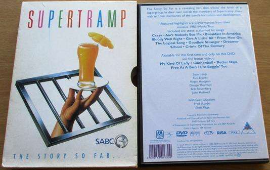 SUPERTRAMP The Story so Far... DVD