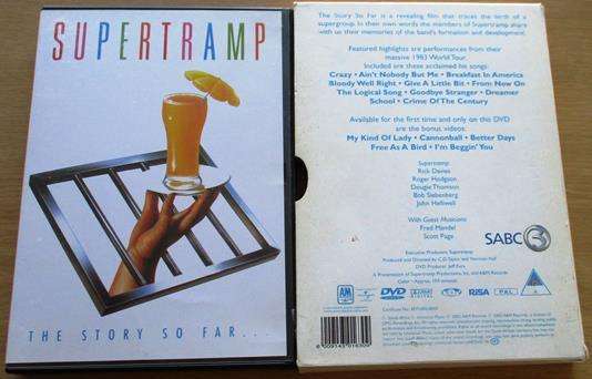 SUPERTRAMP The Story so Far... DVD