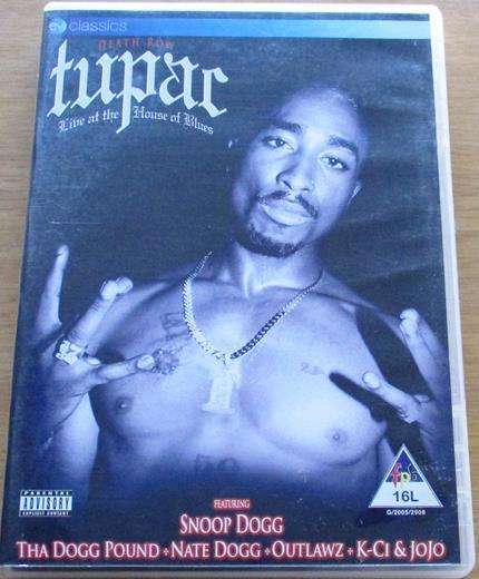 TUPAC Live at the House of Blues DVD