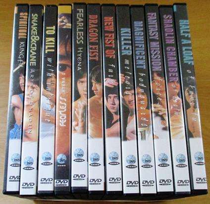 JACKIE CHAN 12xDVD BUNDLE [BBOX 10]
