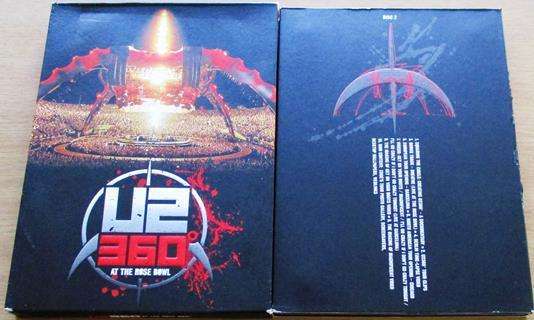 U2 360 AT THE ROSE BOWL DVD