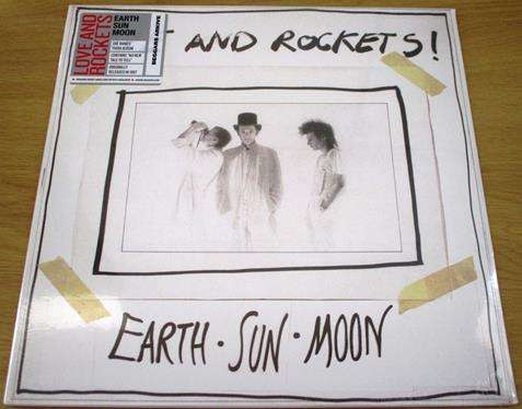 LOVE AND ROCKETS Earth  Sun  Moon LP VINYL Record  *CLEARANCE SPECIAL*