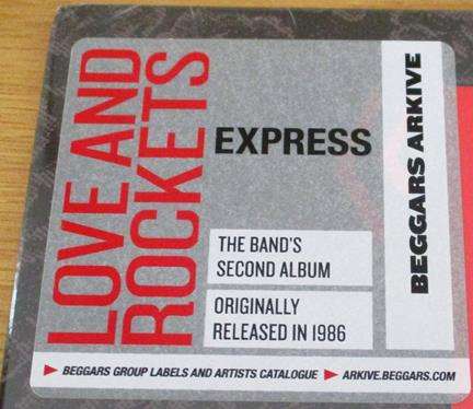 LOVE AND ROCKETS Express LP VINYL Record