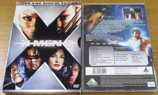 X-MEN 2  2 Disc Special Edition DVD  [BBOX 9]