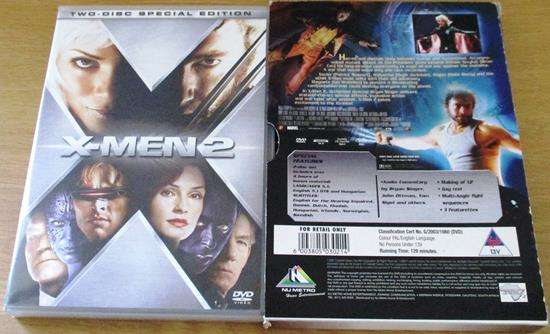 X-MEN 2  2 Disc Special Edition DVD  [BBOX 9]