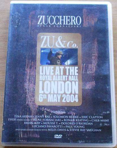 ZUCCHERO Live at the Royal Albert Hall London 2004 DVD
