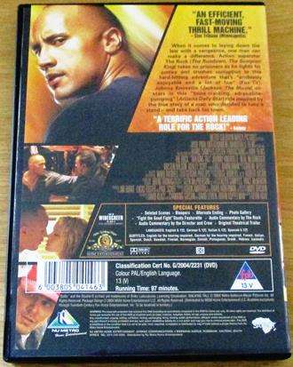 WALKING TALL DVD Dwayne Johnson [BBOX 9]