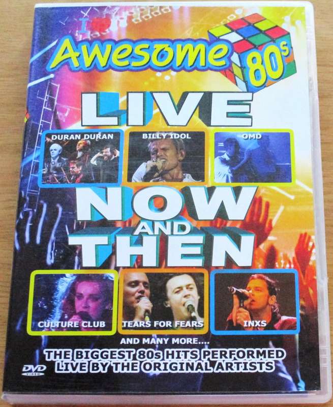 AWESOME 80'S Live Now and Then DVD
