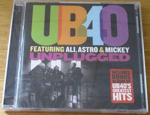 UB40 Featuring Ali, Astro & Mickey  Unplugged 2xCD