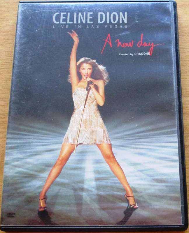 CELINE DION A New Day Live in Las Vegas DVD