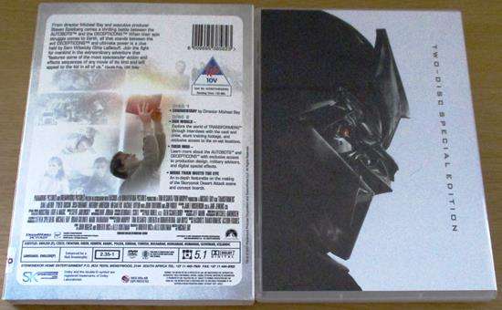 TRANSFORMERS 2 Disc Special Edition DVD  [BBOX 9]