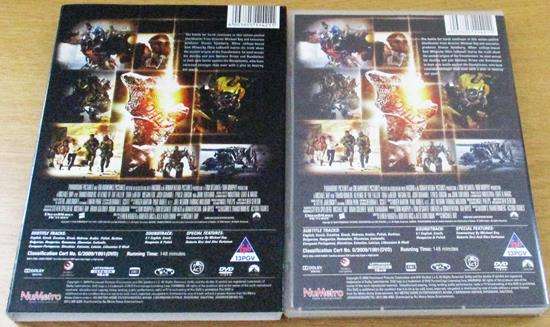 TRANSFORMERS Revenge of the Fallen DVD  [BBOX 9]
