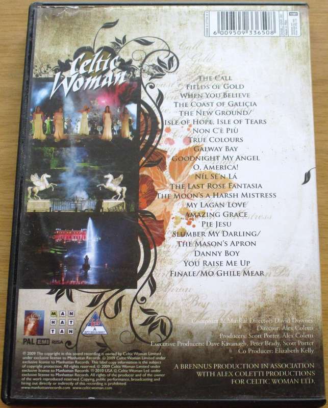 CELTIC WOMAN Songs from the Heart DVD