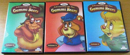 ADVENTURES OF GUMMI BEARS Vol. 1 Episodes 1-17 + Vol.2 Episodes 1 - 48 12xDVD [BBOX 3]