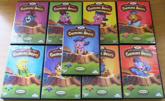 ADVENTURES OF GUMMI BEARS Vol. 1 Episodes 1-17 + Vol.2 Episodes 1 - 48 12xDVD [BBOX 3]