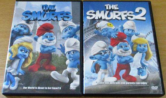 THE SMURFS + THE SMURFS 2  2xDVD [BBOX 3]